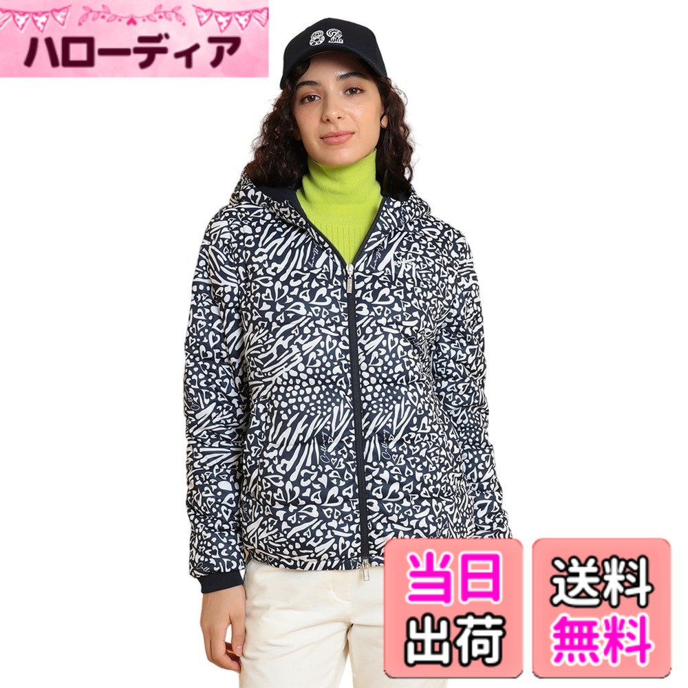 【貨物輸送無料】Callaway(キャロウェイ) レディース 中綿 2WAY フルジップブルゾン(はやりっ子伸ばすこと:撥水溶性・透湿性・防風性) / ゴルフ アウター / C24215204レディース 色：1120_米国海軍、大きさ：S
