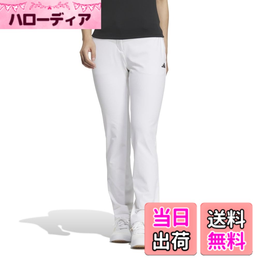 【送料無料】adidas(アディダス) ゴルフパンツ4wayストレッチナイロン撥水パンツレディース 色：ホワイト/ホワイト、サイズ：XL 7,721円