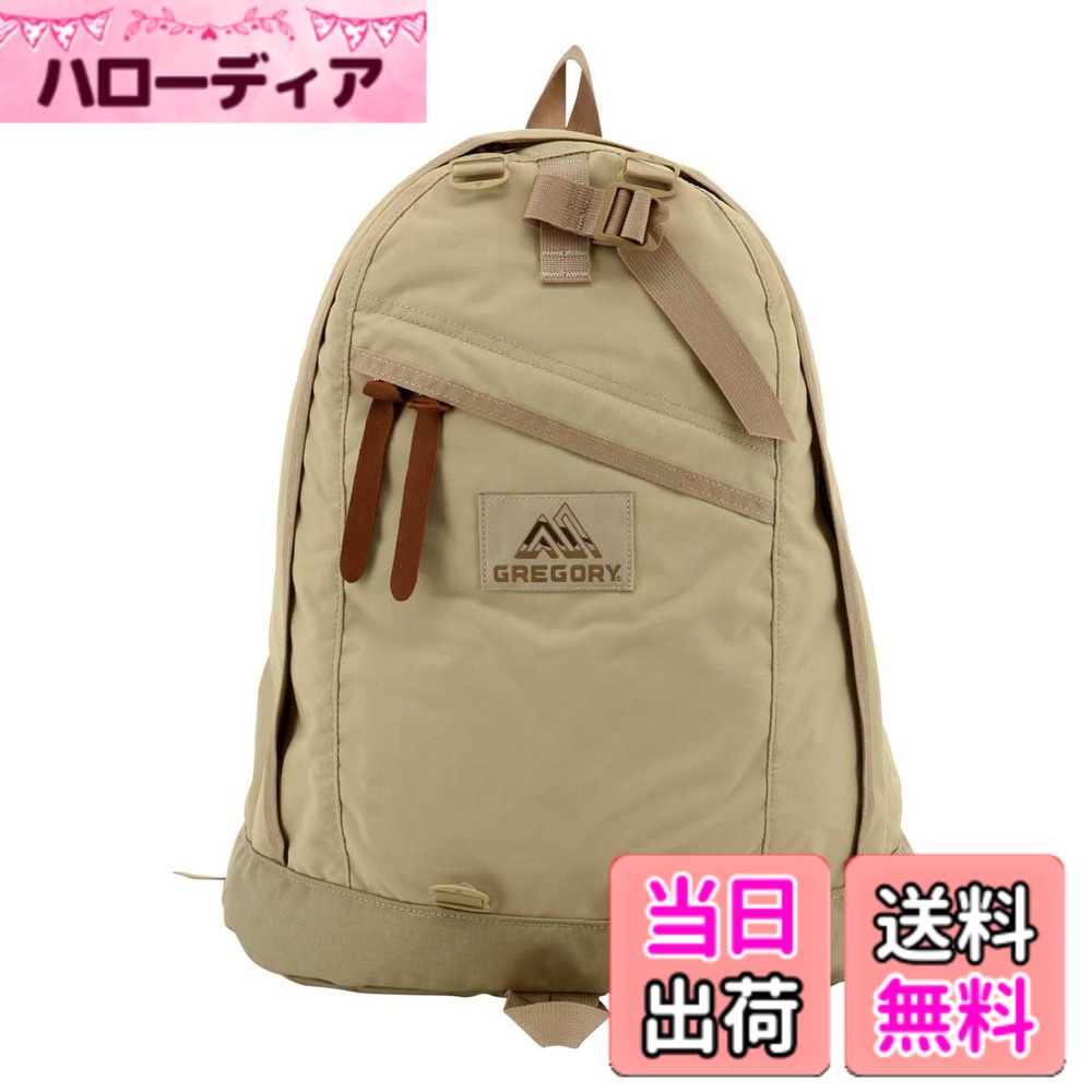 【貨物輸送無料】[グレゴリー] うしろ側容器に並べる 背嚢 堅苦しさ デイパック 付け届けひな形 色：乾荒原砂子、大きさ：40 x 45.5 x 16.5珊 / 15.7 x 17.9 x 6.5inches