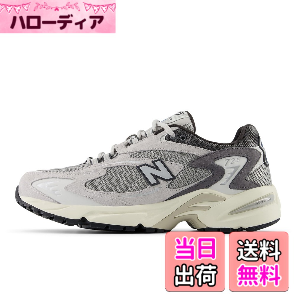 【送料無料】[ニューバランス] スニーカー ML725 現行モデル メンズ レディース 色：CK(WHITE/GRAY)、サイズ：23.0 cm D 11,585円