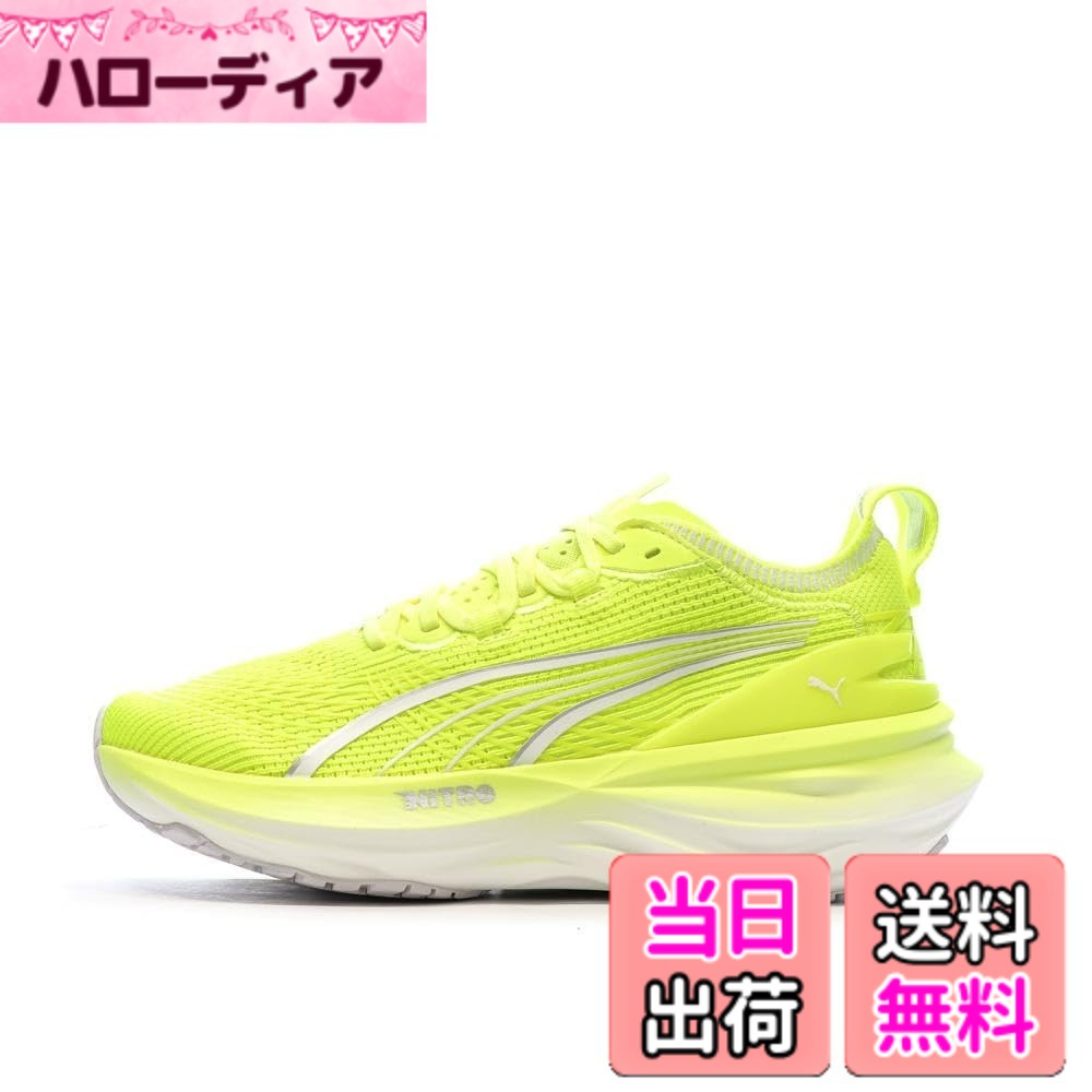 【送料無料】PUMA(プーマ) レディース フォーエバーラン ニトロ 2 ウィメンズ 310471ランニングシューズ 色：25年春夏カラー イエロー アラート/プーマ ブラック(03)、サイズ：22.5 cm｜ハローディア店