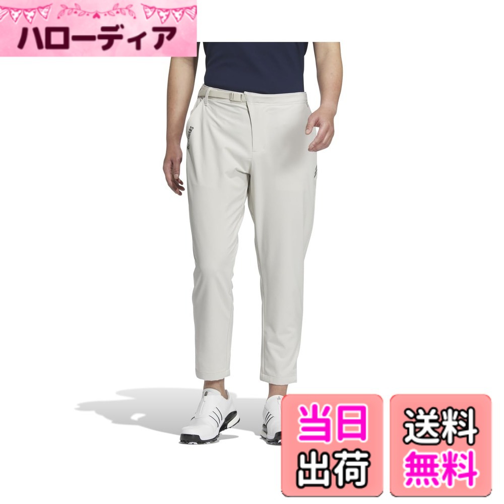 【貨物輸送無料】adidas(アディダス) ゴルフパンツコードカオス ワイドテーパードパンツメンズ 色：酸化アルミニウム、大いさ：S 自転車・サイクリング-ロングパンツ