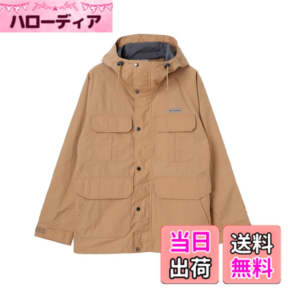 【貨物輸送無料】[コロンビア] ビーバー細流III 上衣 PM1382 メンズ 色：Warm Tan、大きさ：L