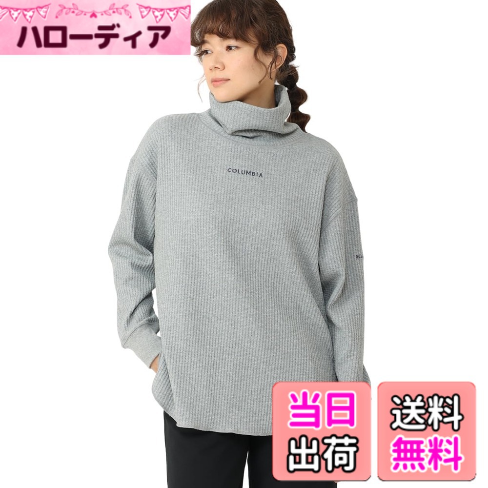 【貨物輸送無料】[コロンビア] ウィメンズ ホーリーリバーベンド オフタートルネック PL0290 レディース 色：Columbia Grey Heather、大きさ：XL