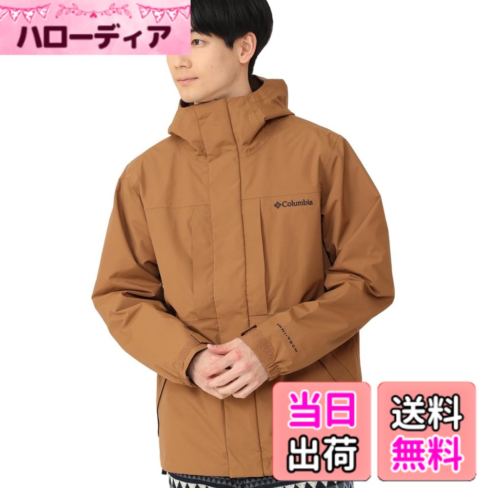 【貨物輸送無料】[コロンビア] 白木読み込む 上衣 XE8191 メンズ 色：Grizzly Bear、大きさ：XL