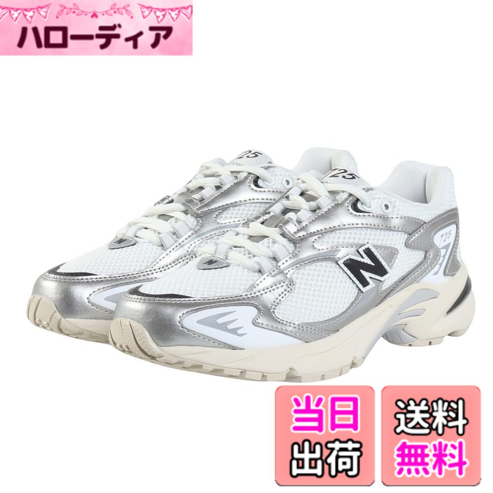 【送料無料】[ニューバランス] スニーカー スポーツシューズ ML 725 V1 ML725CGD メンズ レディース 色：ホワイト/ブラック、サイズ：24.0 cm