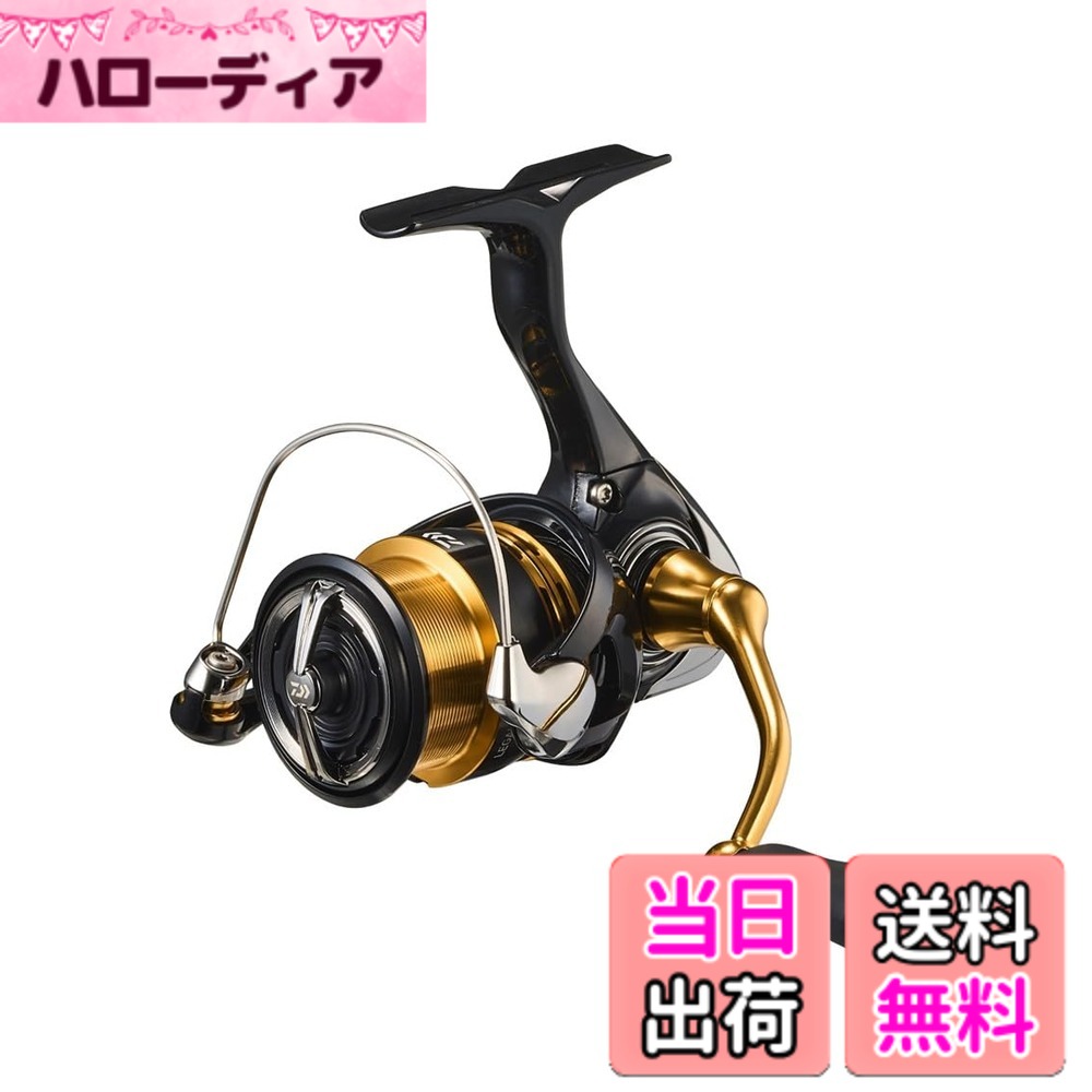 【送料無料】ダイワ(DAIWA) スピニングリール 23レガリス LT 1000S~6000D-H 各種 (2023年モデル) 色:ブラック、サイズ:LT2000S-P|ハローディア店