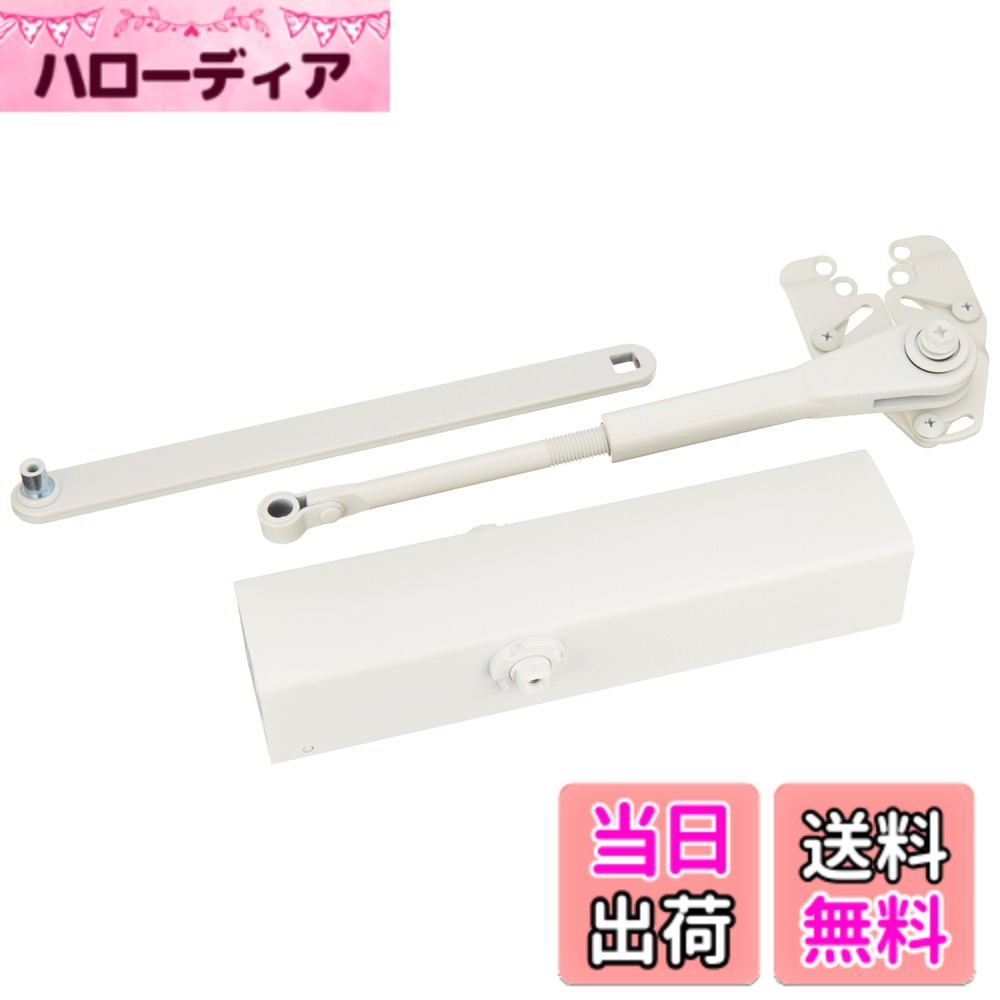 【貨物輸送無料】リョービ 取替用ドアクローザー 緯度型 立ちふさがる役立つこと付き添い人 S-202P 色：白いこと