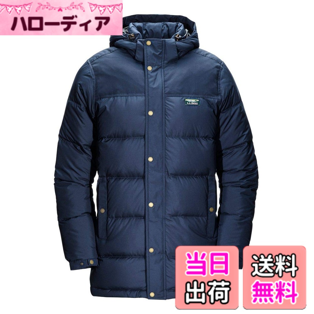 【貨物輸送無料】[エルエルビーン] メンズ マウンテン・クラシック・ダウン・パーカ ジャパン・相応う 色：米国海軍、大きさ：XL