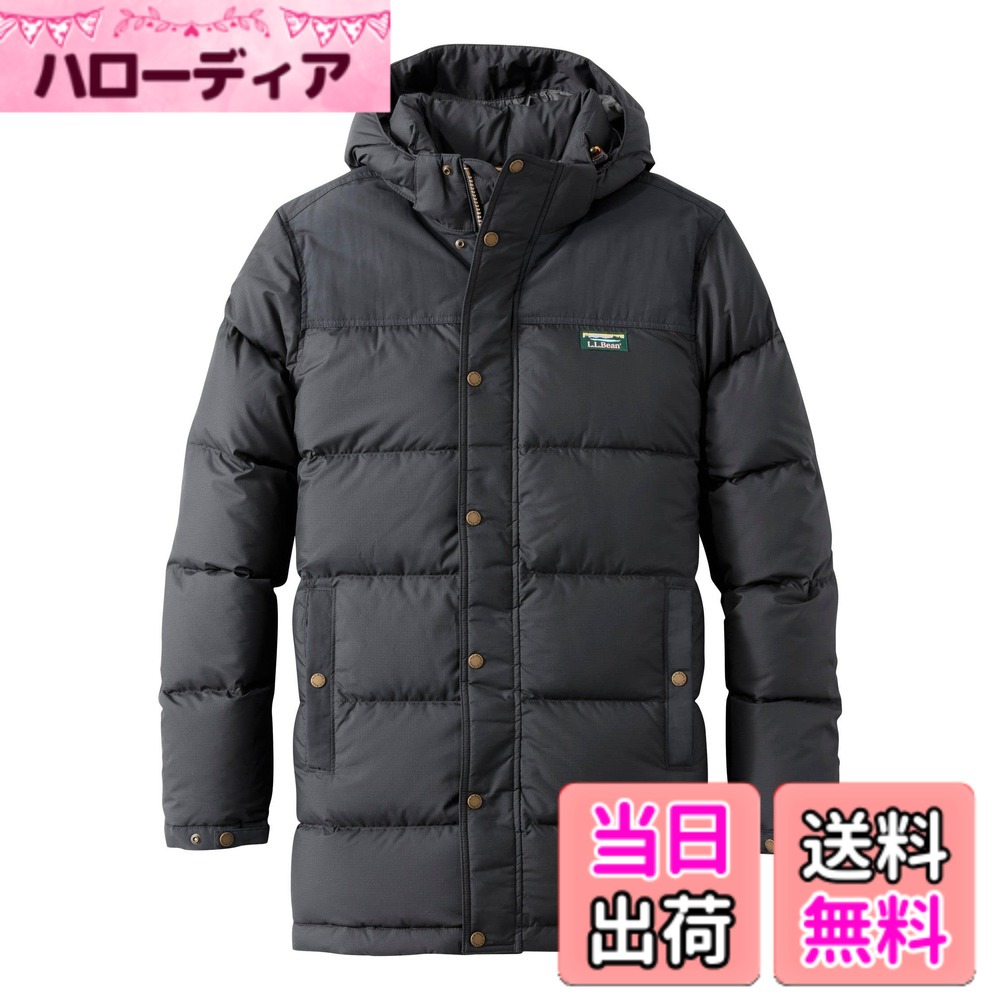 【貨物輸送無料】[エルエルビーン] メンズ マウンテン・クラシック・ダウン・パーカ ジャパン・相応う 色：黒いこと、大きさ：S