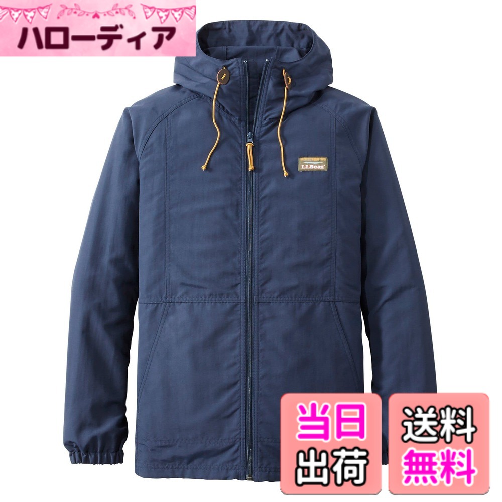 【貨物輸送無料】L.L.Bean(エルエルビーン) メンズ マウンテン・クラシック・フルジップ・ジャケット ジャパン・相応う 色：Nautical Navy、大きさ：M