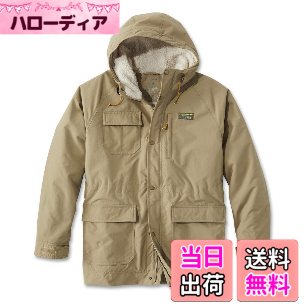 【送料無料】[エルエルビーン] メンズ ジャパン・フィット マウンテン・フリース・ラインド・パーカ ジャパン・フィット 色：Briar、サイズ：S