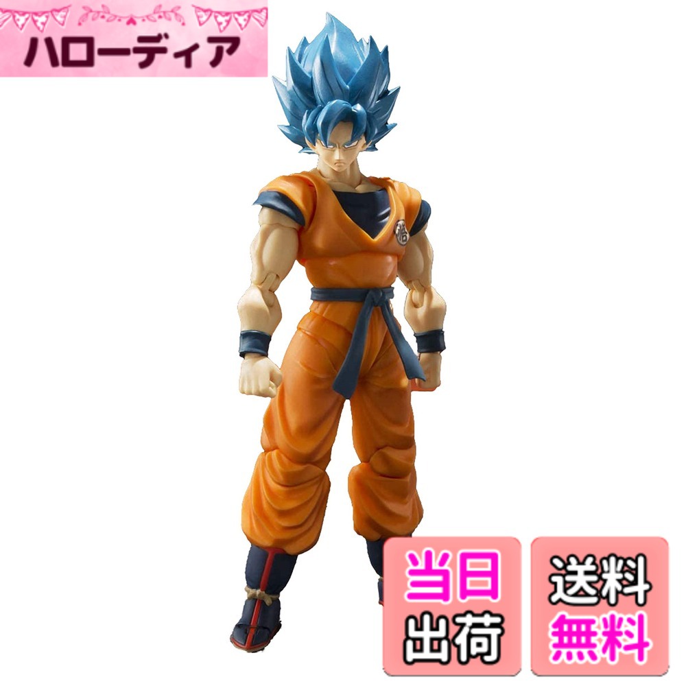 【送料無料】TAMASHII NATIONS TAMASHII NATIONS S.H.フィギュアーツ ドラゴンボール スーパーサイヤ人ゴッドスーパーサイヤ人孫悟空-超- 約140mm ABS&PVC製 塗装済み可動フィギュア 色：マルチカラー