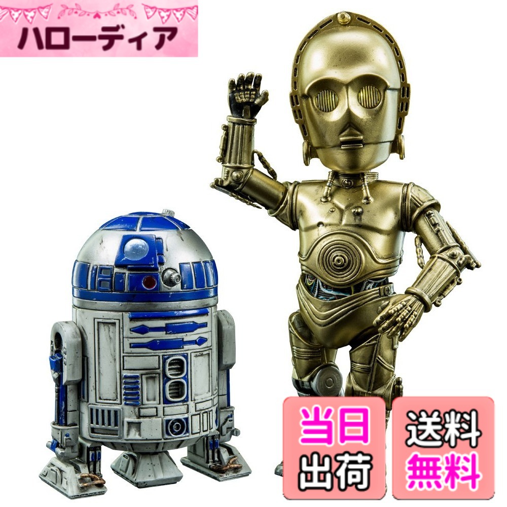 【送料無料】【ハイブリッド・メタル・フィギュレーション】『スター・ウォーズ』#024 C-3PO&R2-D2 高さ約14cm 合金製 塗装済み可動フィギュア