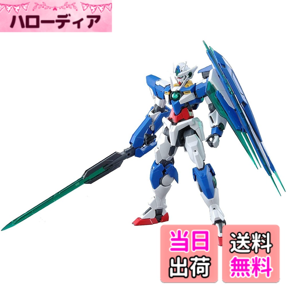 【送料無料】MG 劇場版 機動戦士ガンダム00 -A wakening of the Trailblazer- GNT-0000 ダブルオークアンタ 1/100スケール 色分け済みプラモデル 色：ホワイト、サイズ：ワンサイズ