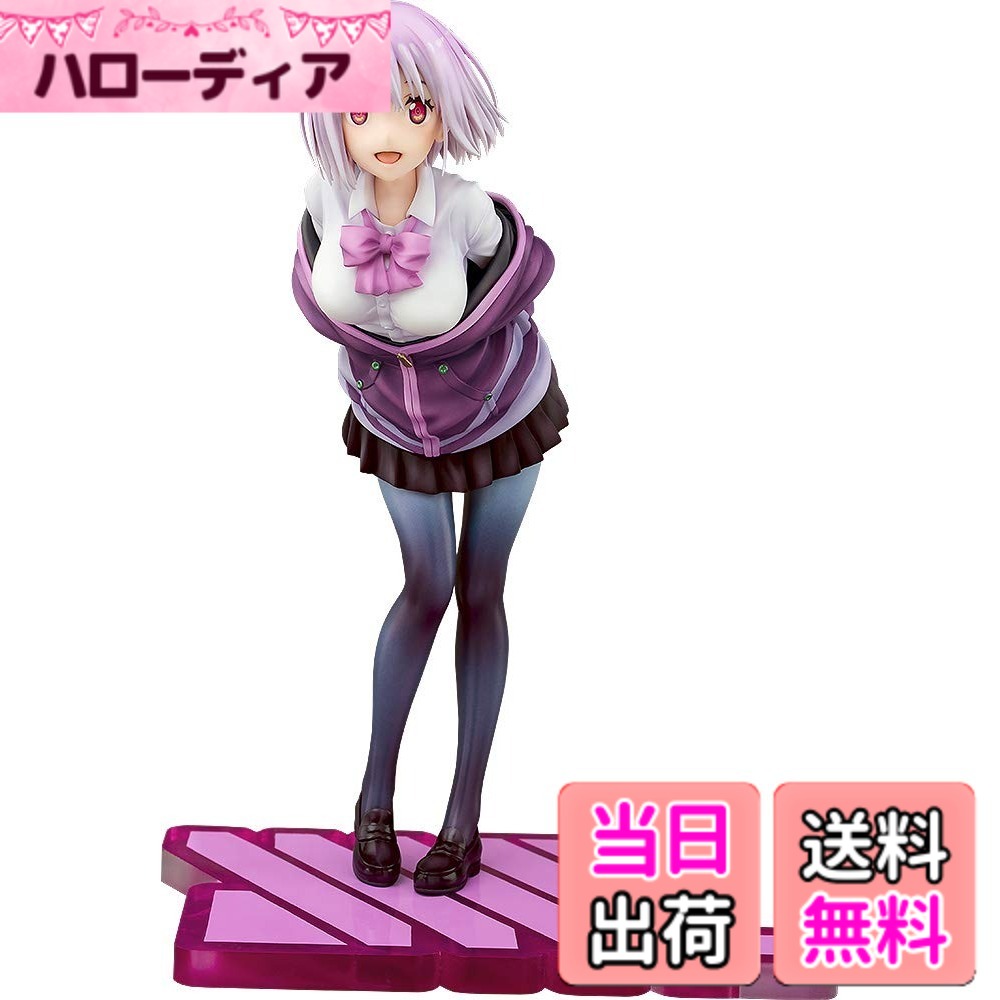 【送料無料】SSSS.GRIDMAN 新条アカネ 1/7スケール ABS&PVC製 塗装済み完成品フィギュア 色：パープル、サイズ：全高：約195mm