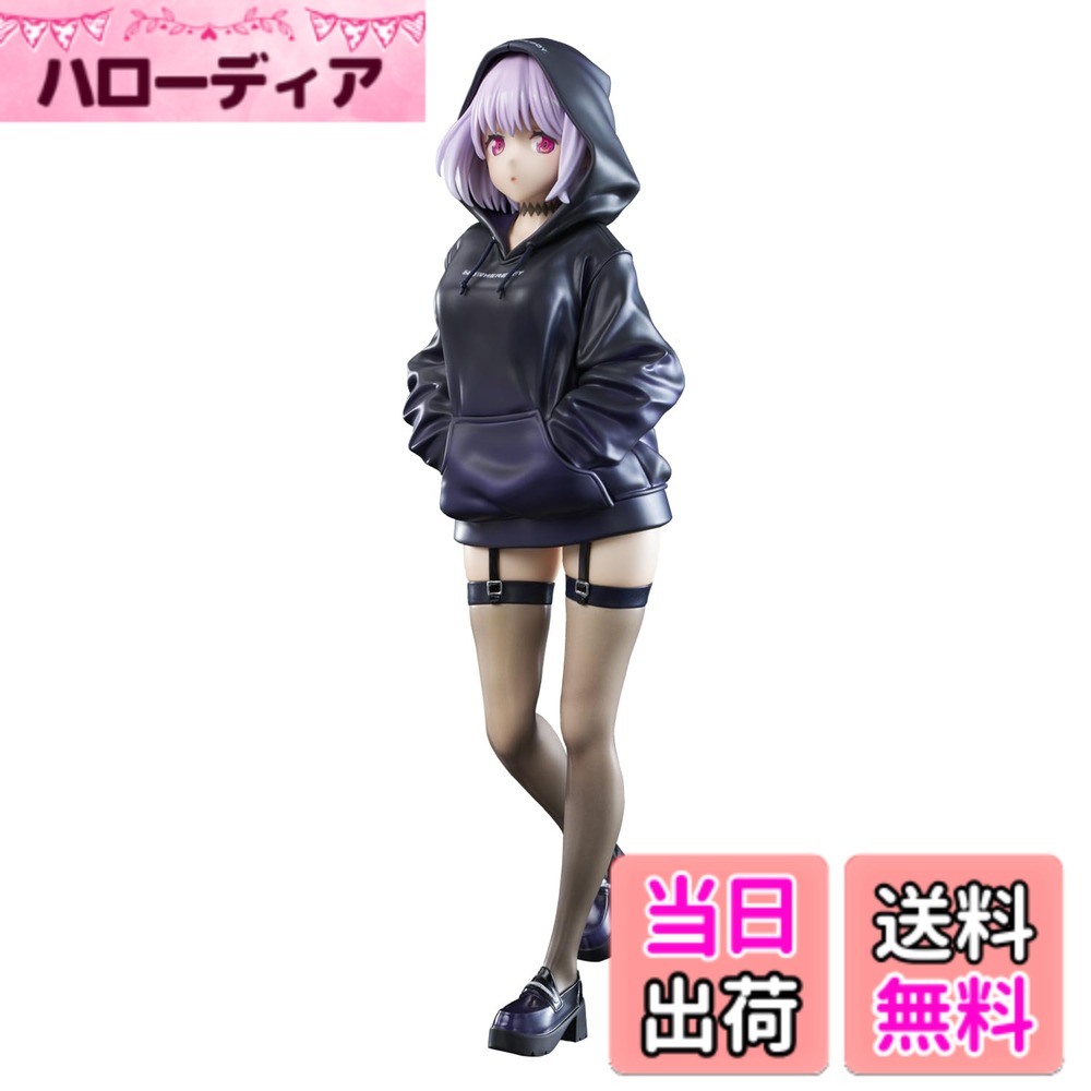 【送料無料】『グリッドマンユニバース』ZOZO BLACK COLLECTION 「新条アカネ」 ノンスケール PVC&ABS製 塗装済み 完成品フィギュア 色：ブラック、サイズ：全高約235mm