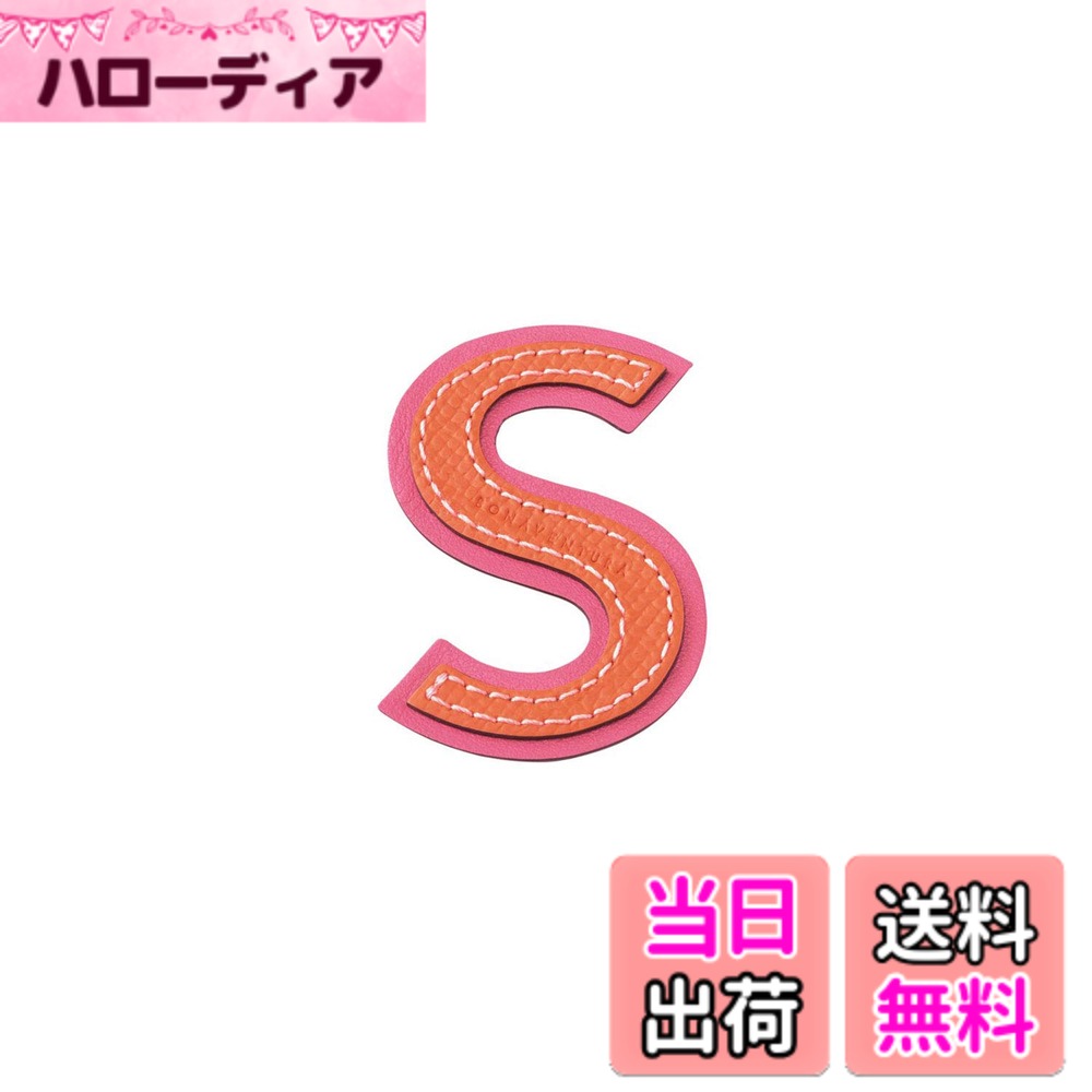 【送料無料】BONAVENTURA ボナベンチュラ イニシャルレター BILT 色：オレンジ x フューシャ、サイズ：S