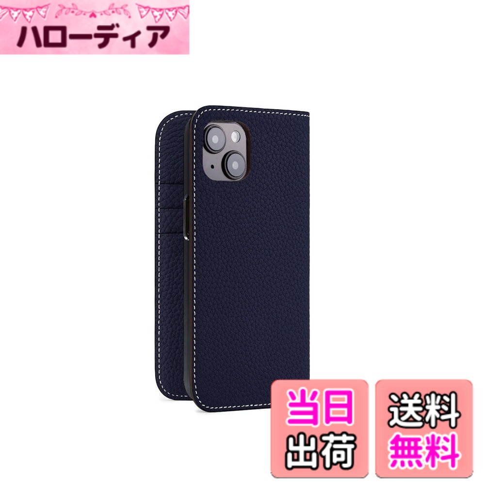 【貨物輸送無料】【BONAVENTURA】(for iPhone15) 当用日記入れもの シュリンクレザー [米国海軍]イタリアンなめし革 本革 差し上げ物 差し上げ物 BODTR15-NA 色：米国海軍.、大きさ：iPhone 15