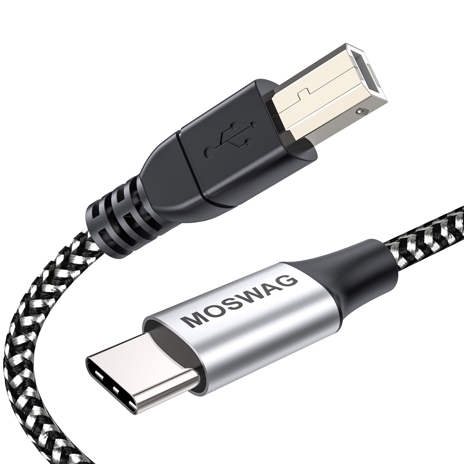 楽天市場】【送料無料】MOSWAG MIDI USB 変換ケーブル（USB-A-USB-B