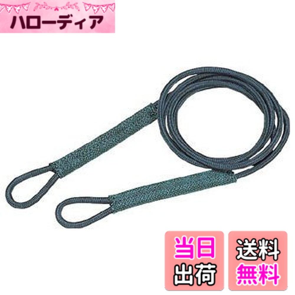 【送料無料】TRUSCO(トラスコ) セフティパワーロープ シンブルなし 12mmX2m SP-122|ハローディア店