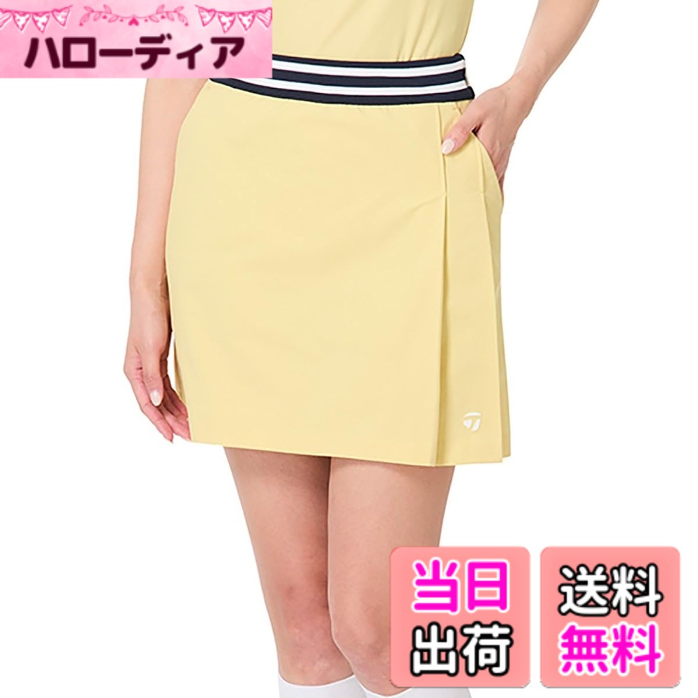 【貨物輸送無料】仕立て屋御手伝いさん(TAYLOR MADE) ハイウエストプリーツスコート 皮膚軟化剤 L レディース 24FW UN413