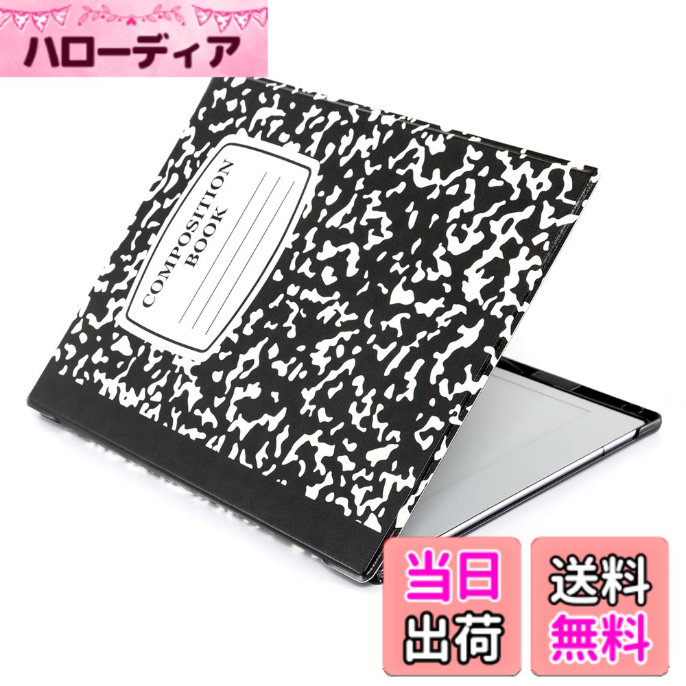 【送料無料】CoBak ケース Remarkable 2 ペーパータブレット用 - 軽量で保護性のあるブックフォリオカバー ペンホルダー付き - 10.3インチ 2020年発売 ブラックノートブック｜ハローディア店
