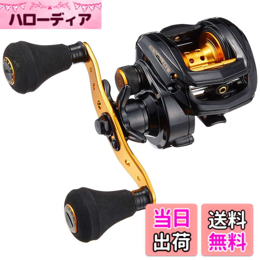 【送料無料】AbuGarcia (アブガルシア) KUROFUNE LT (黒船LT) 右巻き 船小物釣り 両軸リール 船釣り|ハローディア店