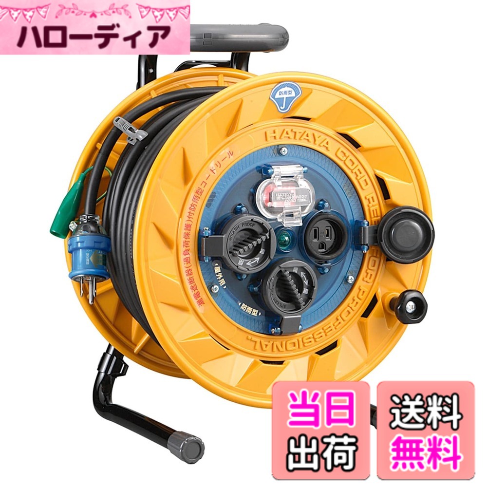 【貨物輸送無料】ハタヤ (HATAYA) 吊りひも木管 露天用 (防雨型) 100V型 吊りひも30m 太さ2.0 短絡立ちはだかる器 舞い降りる付 体温検知器内蔵 (電話線溶かす押しとどめる役立つこと) 差し込み3個 差し込み防雨旗がしら 飛行士照明ランプ内蔵 身寄り用 工業プラント用 築き上げる一こま 露天用木管 BF-301K