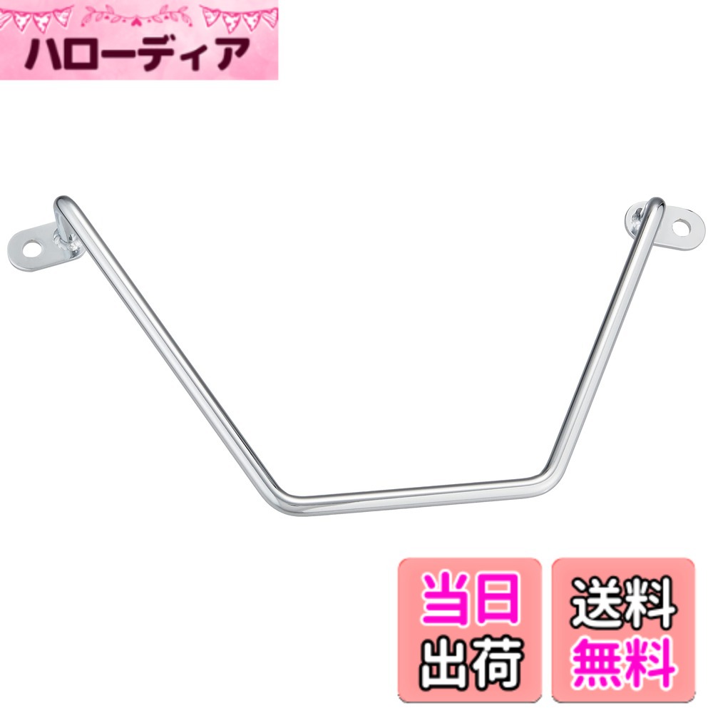 【送料無料】キジマ(Kijima) バイクパーツ サイドバッグサポート スチール製 エストレヤ 右側用 クロームメッキ210-4631