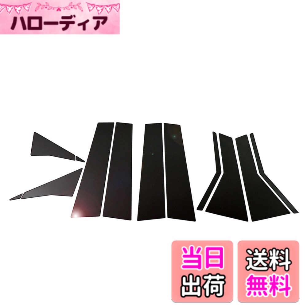 【送料無料】BRIGHTZ CR-V RM1 RM4 超鏡面ステンレスブラックメッキピラーパネル 無用 12PC 【 PIL-BLA-013 】 CRV CR-V RM 5666