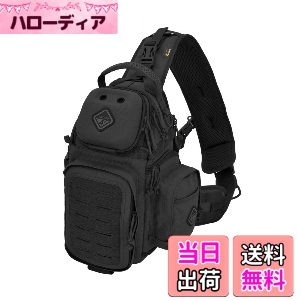【送料無料】HAZARD4 一眼レフカメラ用 スリングカメラバッグ Freelance - photo and drone tactical sling-pack (Black)FTO-FLC-BLK｜ハローディア店