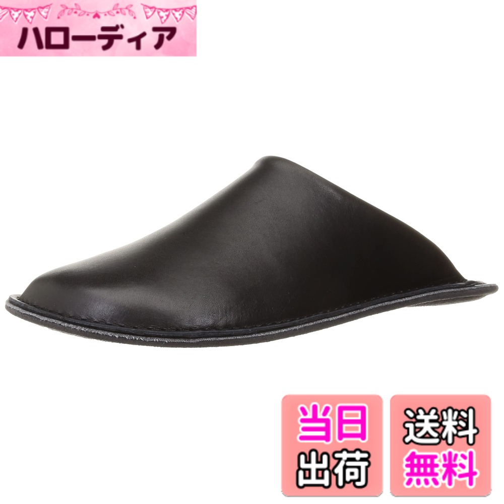 【送料無料】南海通商 ロクサン レザースリッパ BK L 0710-002 26.0~27.0cm