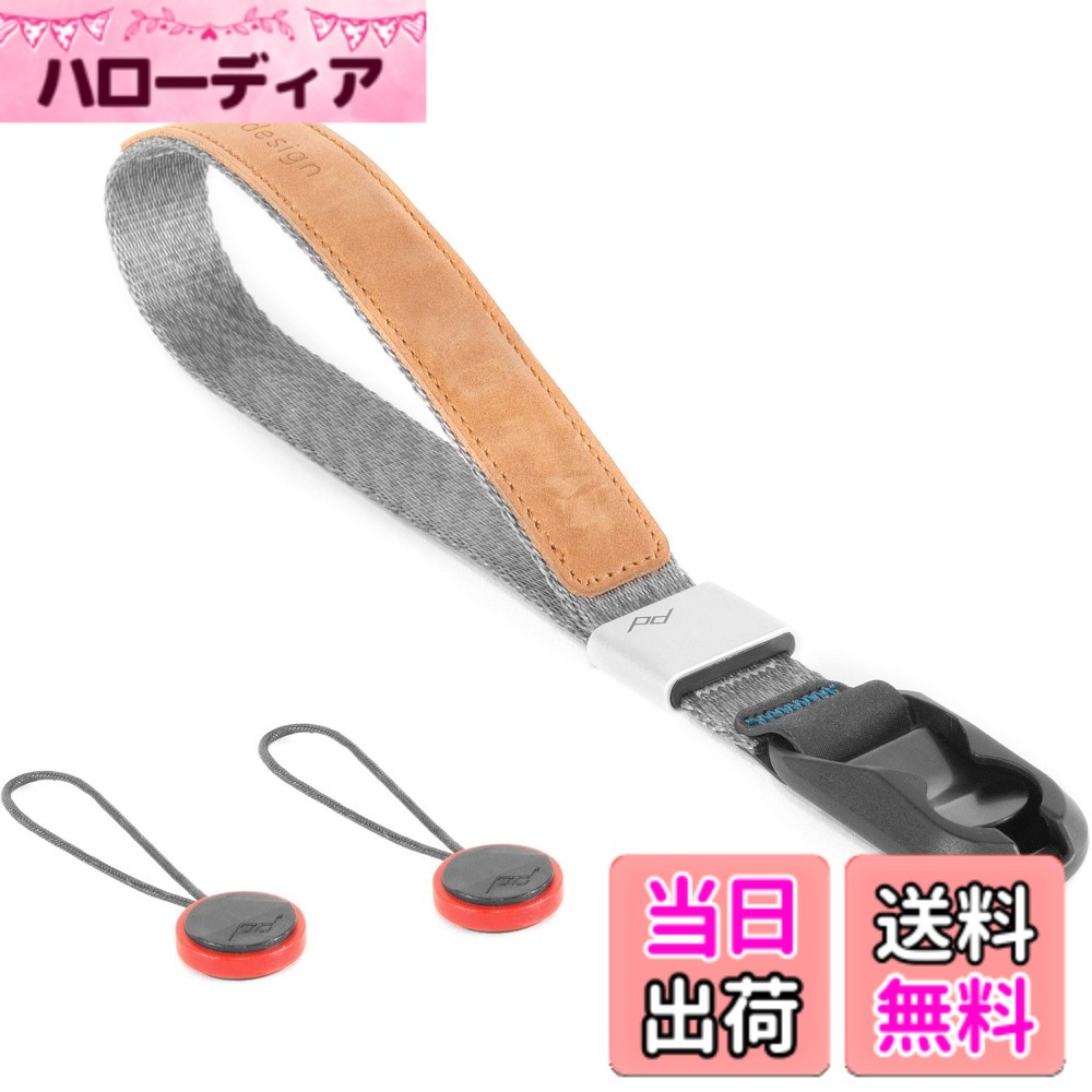 【送料無料】PeakDesign ピークデザイン カフ リストストラップ アッシュ CF-AS-3 (アッシュ) [並行輸入品]｜ハローディア店