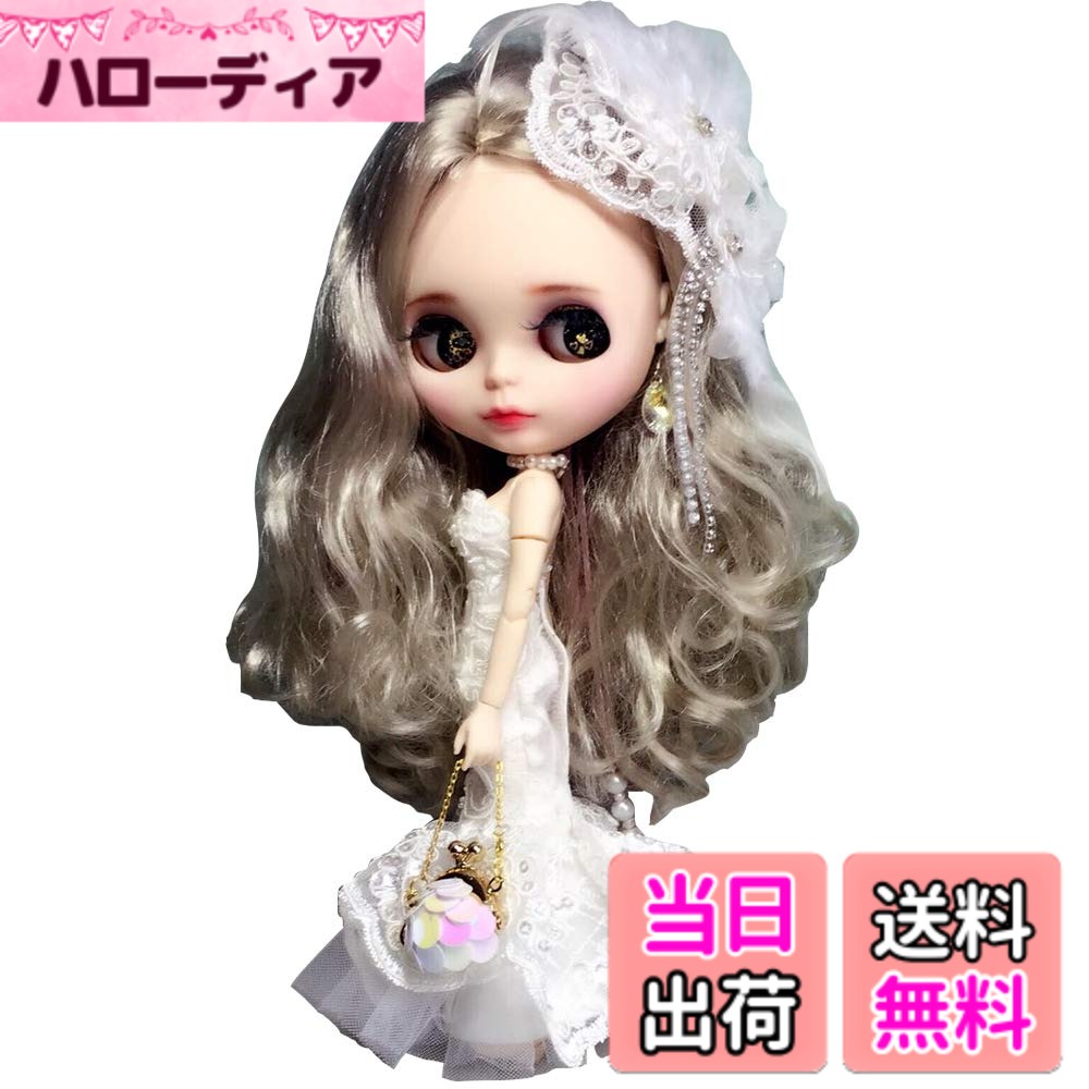 【送料無料】Dolly Paraブライス衣装　オビーツ２４衣装　ジェニー衣装　ウェディングドレス　マーメイド　レースドレス　ワンピース　人形服 5,815円