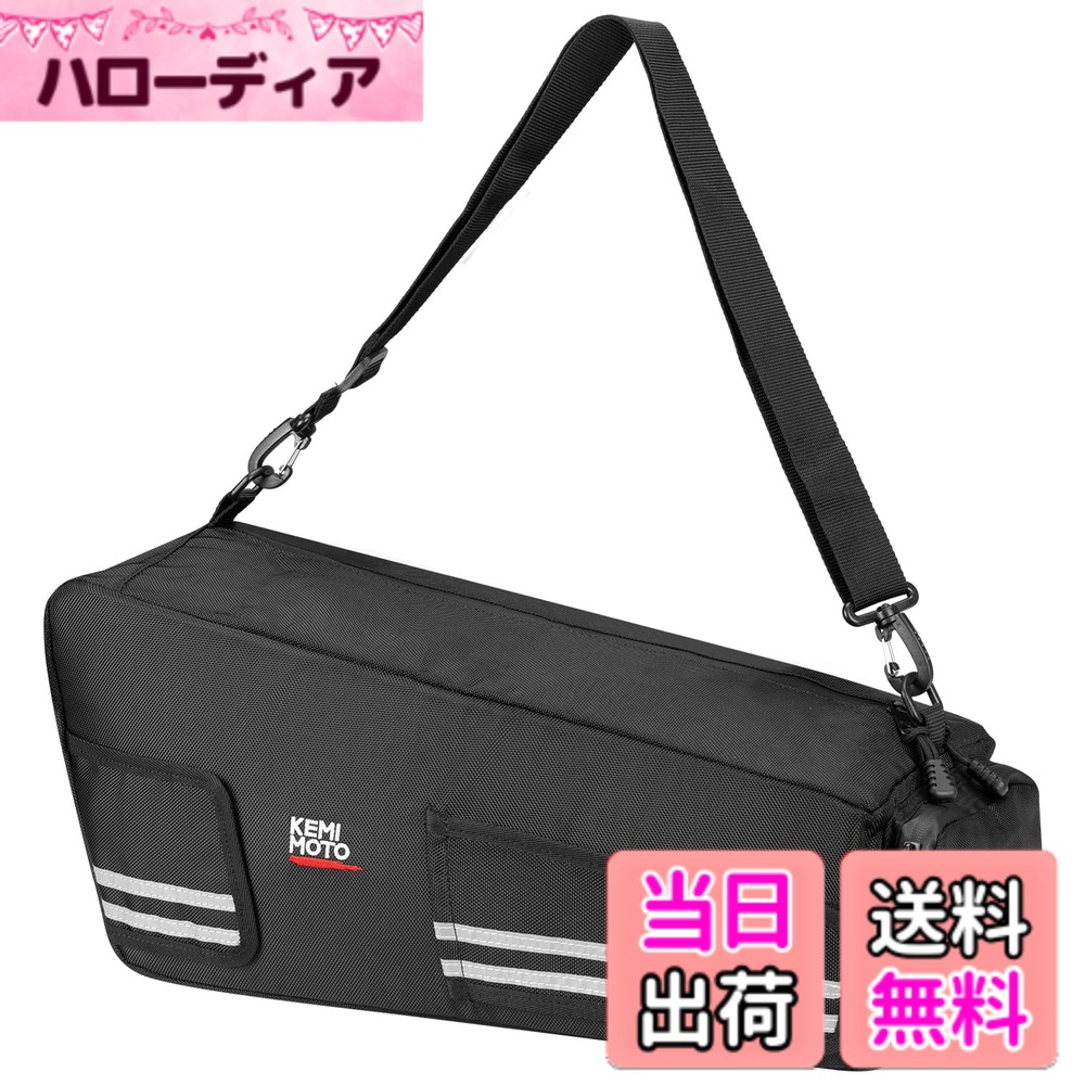 【送料無料】KEMIMOTO ズーマー 収納 撥水 ズーマー カスタムパーツ ズーマー バッグ Ruckus NPS50 ズーマー 収納ボックス zoomer ズーマー/Zoomer Ruckus, NPS50 2003-2024年式 ブラック