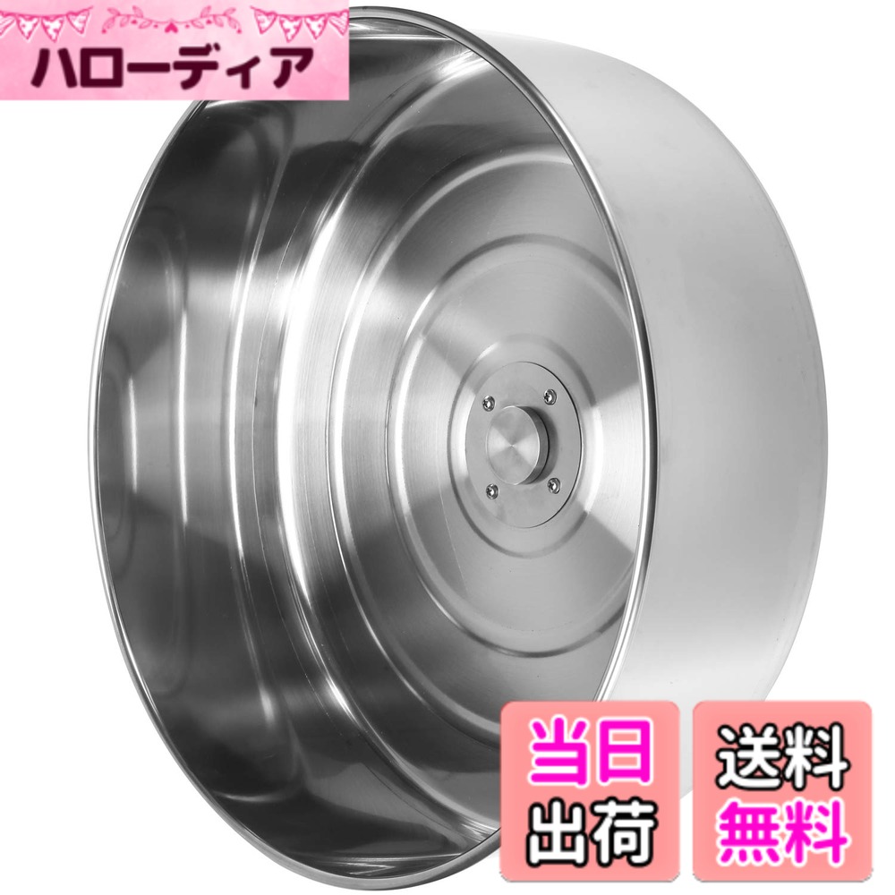 【送料無料】EnergyPower 40センチ 超大型回し車 かじられず足が引っかからない安全で清潔なステンレス製 ハリネズミ・フェレット・モルモット・チンチラ・デグー・プレーリードッグ等の小動物向け 静音設計サイレントホイール ケージに簡単取り付け 木製ケージにも取付
