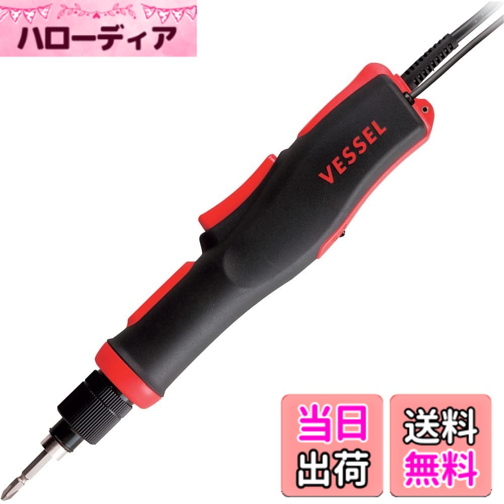 【貨物輸送無料】ベッセル(VESSEL) 電動１番ウッド 最終生産物トルク(N・m):0.6-2.5 其れ相応ねじ釘:3.0-4.0M VE-5000R