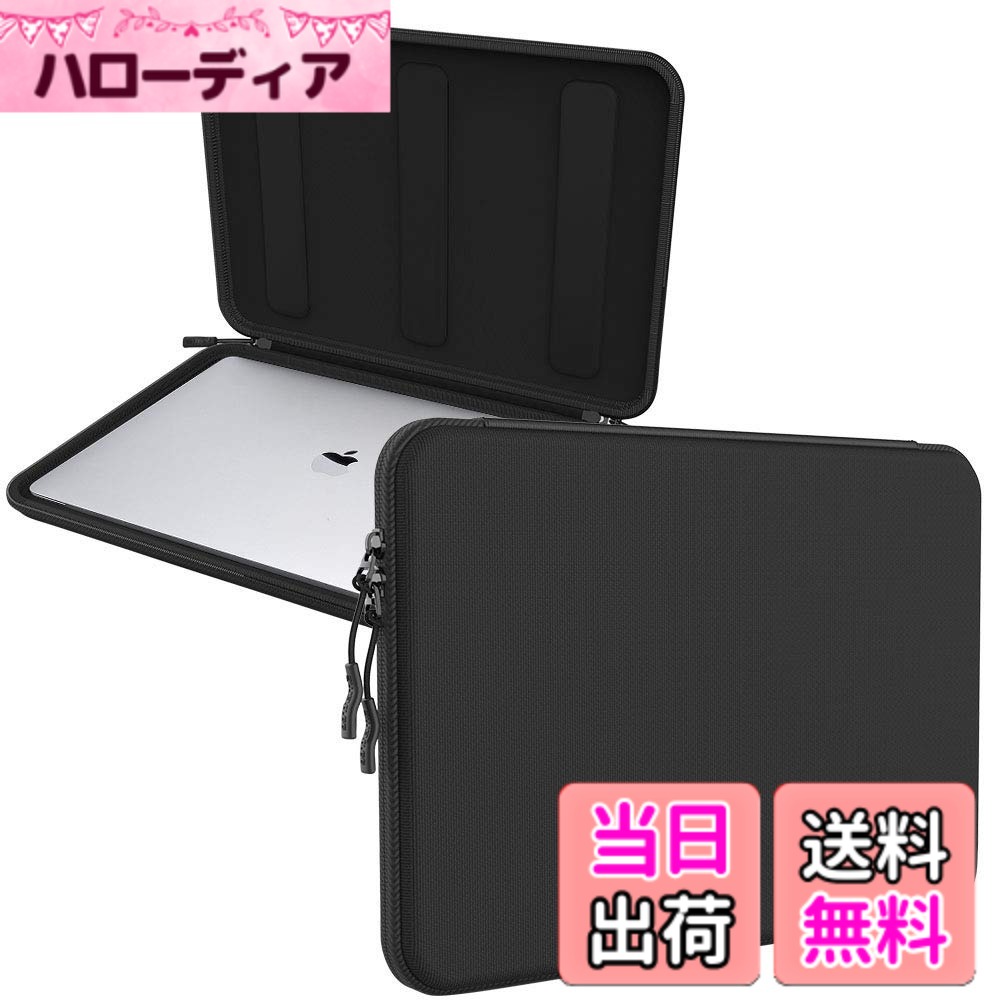 【送料無料】Smatree ラップトップスリーブケース 14インチ MacBook Pro 2018/2017/2016/Air2018/Surface Pro/Lenovo ThinkPad E14 Gen 5/Gen 6/NEC LAVIE NEXTREME Carbonなど14インチ以下のパソコンに対応 耐衝撃 撥水加工 出張 旅行 (14インチブラック)|ハローディア店