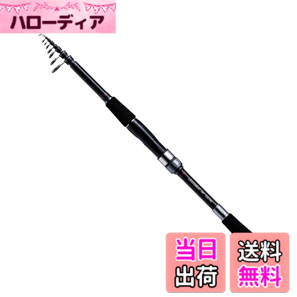 【送料無料】ダイワ(DAIWA) 振り出しルアーロッド CROSSBEAT SW 766TML 釣り竿
