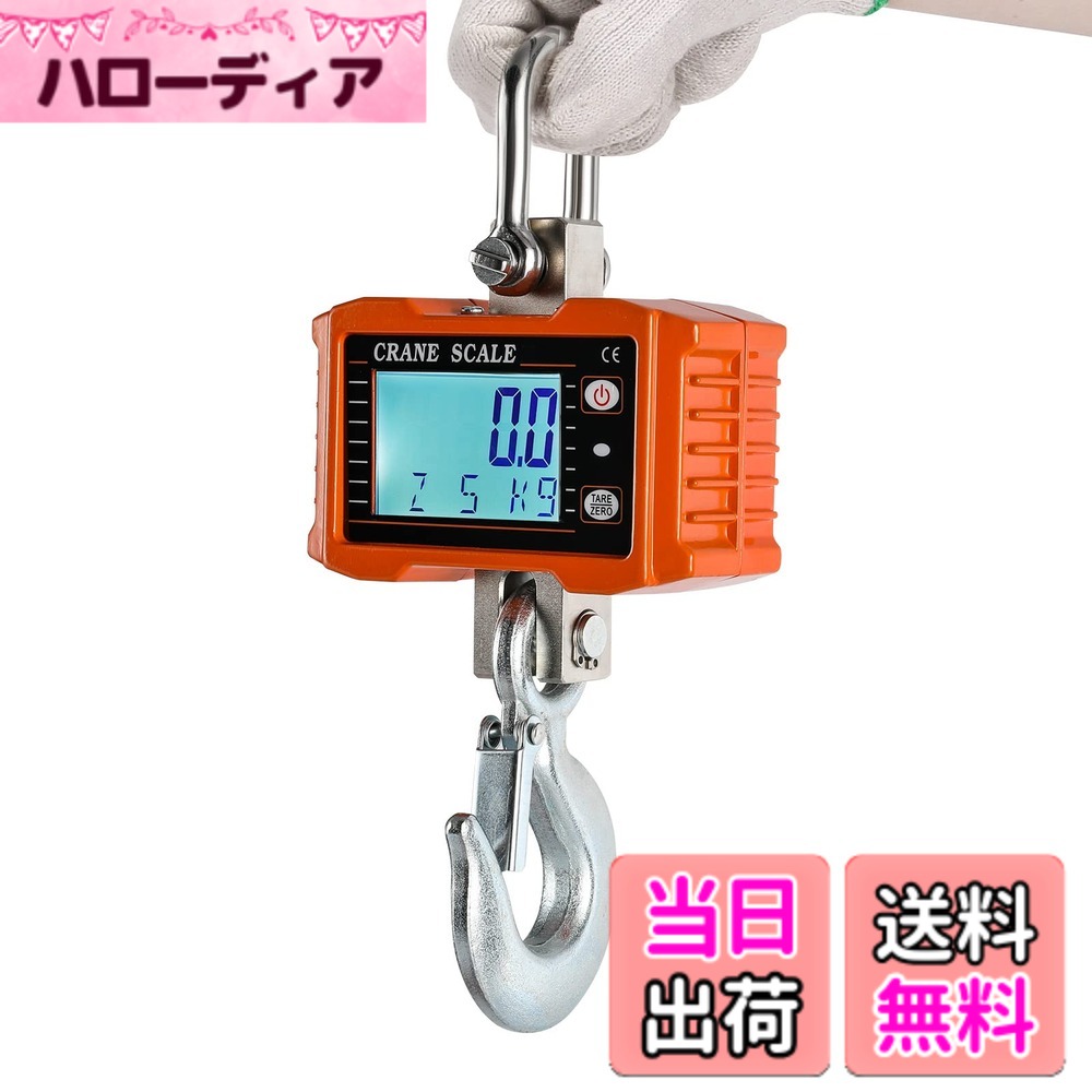 【貨物輸送無料】Bonvoisin 吊りはかり 起重機規摸 1000kg デジタル吊り下げ秤 波戸場 屠る場 栽培所 工業プラント パウダーコンパクト 日本語取扱説明書付き添い人 蓄電池別売り