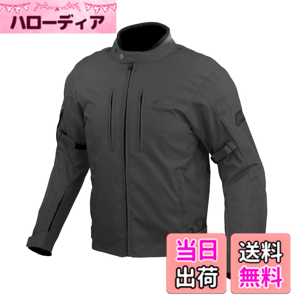 【送料無料】コミネ(KOMINE) バイク用 ジャケット JK-603 プロテクトウィンタージャケット Bassalt Grey L