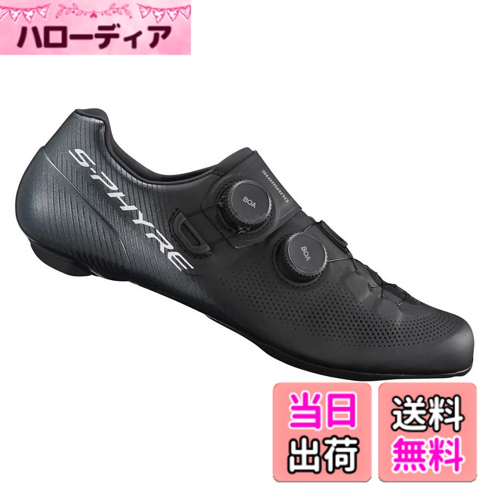 【貨物輸送無料】[シマノ] サイクリングシューズ SH-RC903 S-PHYRE 黒いこと47.0(29.8珊) 広広としたSPD-SL