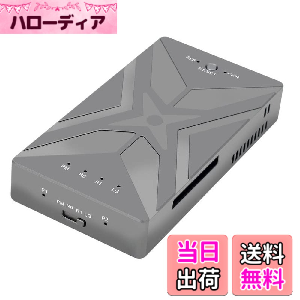 【貨物輸送無料】NFHK デュアルNVME M.2 NGFF M足がかり - USB-C Type-C Raid0 Raid1 JOBD ビッグエンクロージャ 20Gbps 愛読者Raid0ハイパーアダプター付き添い人