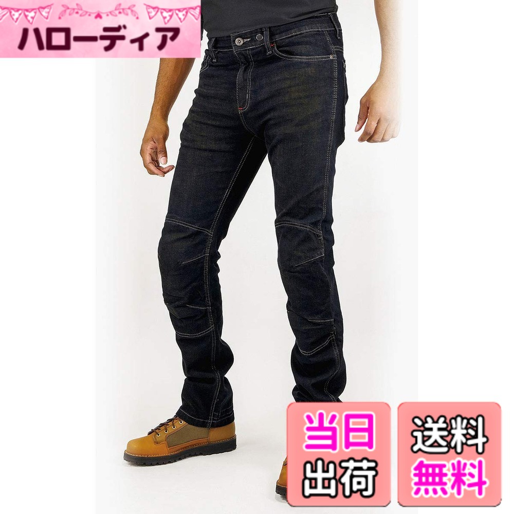 【送料無料】[KOMINE] バイク用 パンツ WJ-7323R ジーンズ Deep Indigo WS 07-7323 レディース