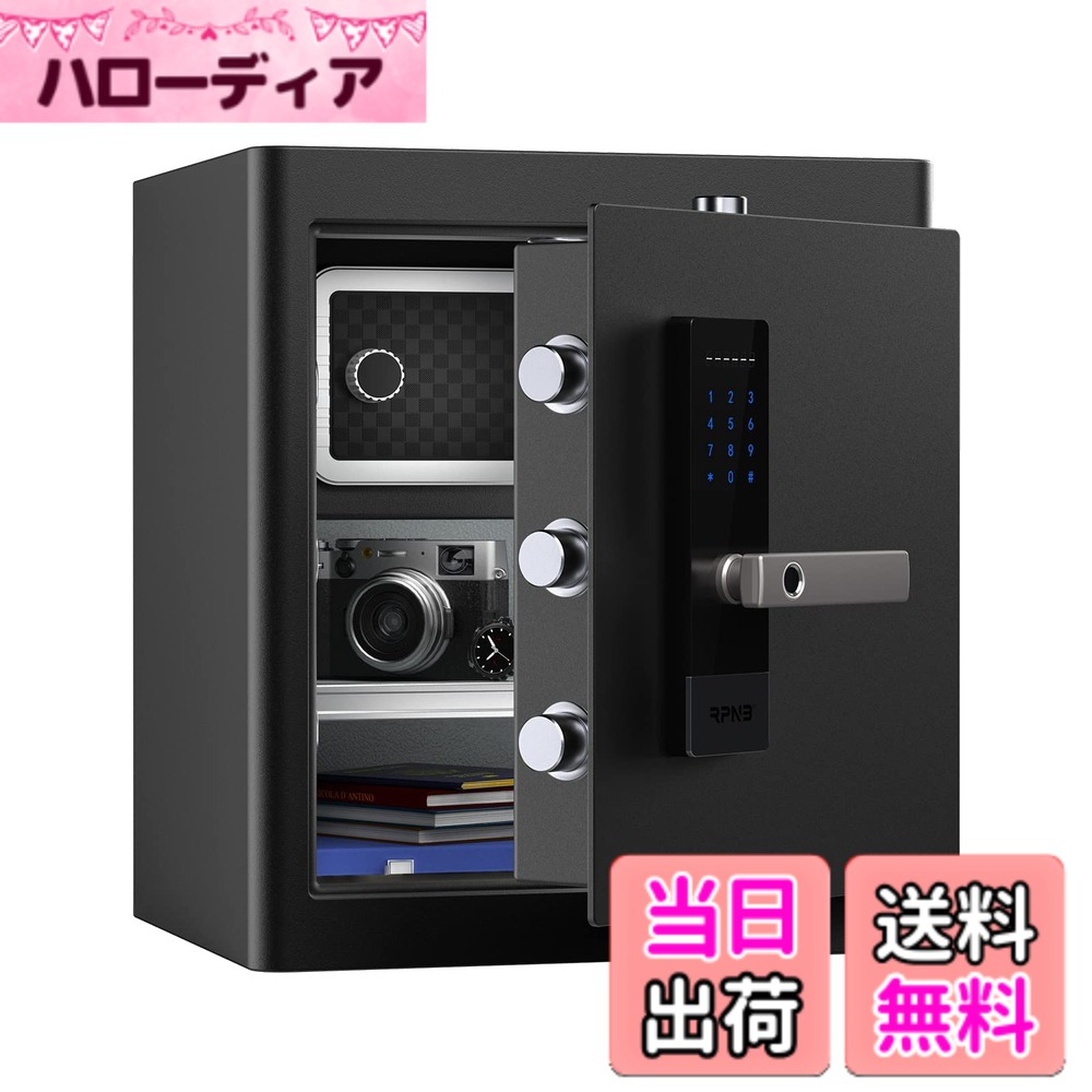 【貨物輸送無料】RPNB 御金蔵 防犯御金蔵 庫入れ庫 かっこ良い手当たり映写幕物音見せびらかすセーフ 二重言いきかせる 取りはずし能力のあるな棚 まさかの時手当たり2本 身寄り用 事務室 旅人宿 45L