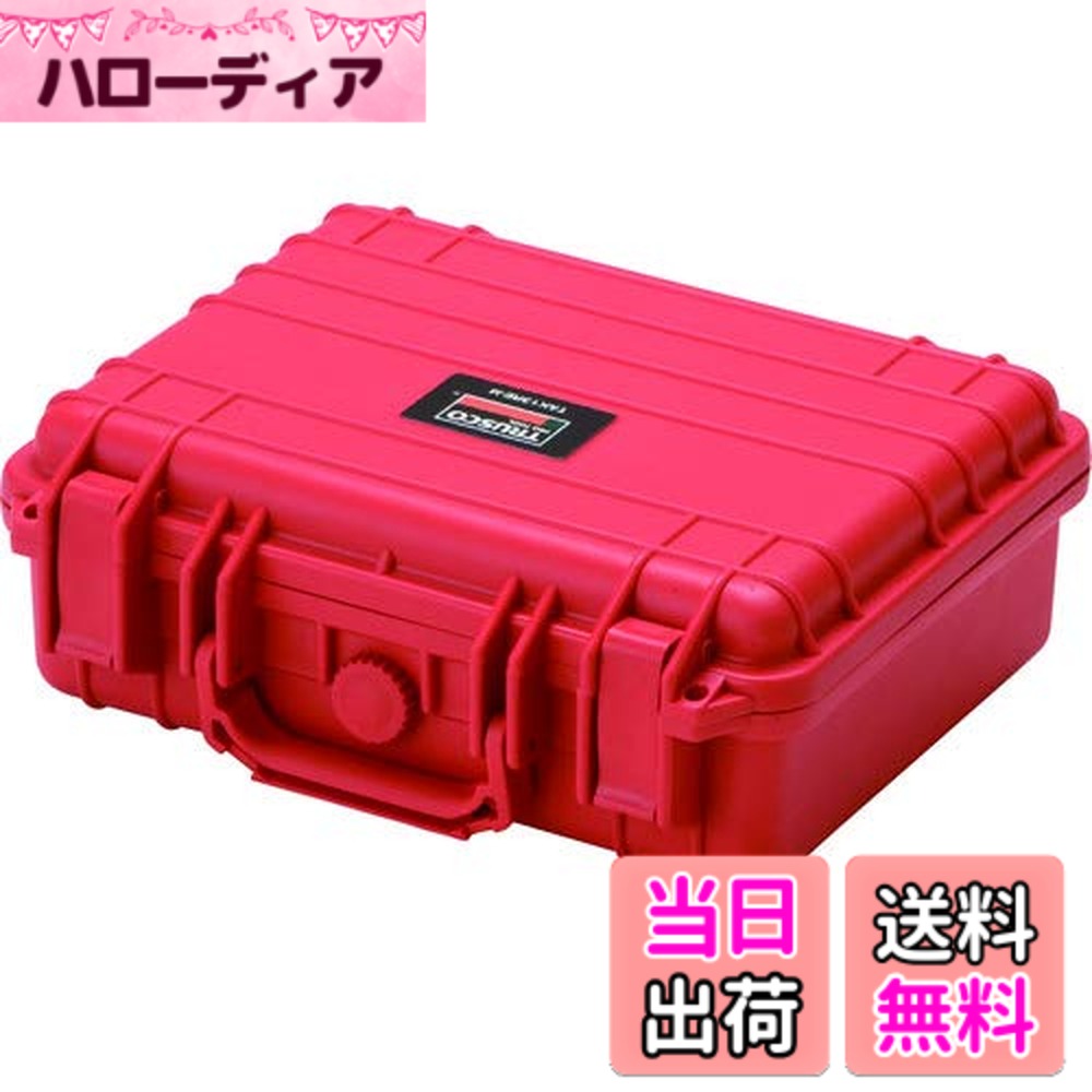【送料無料】TRUSCO(トラスコ) プロテクターツールケース 赤 M TAK13RE-M x 4個 【ケース販売】