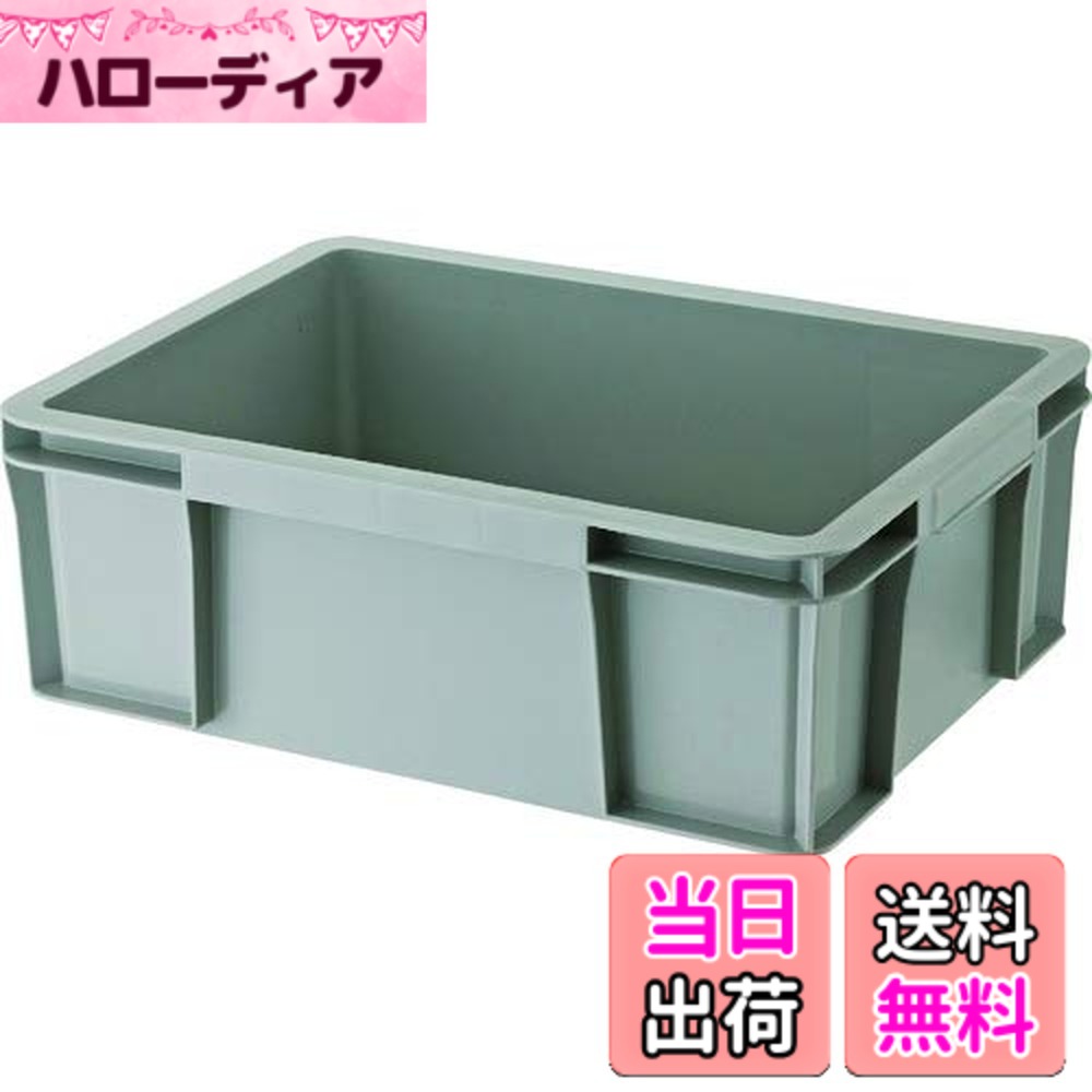 【送料無料】TRUSCO(トラスコ) THC型コンテナ 有効内寸375x245x134 グレー THC-13B-GY x 20個 【ケース販売】