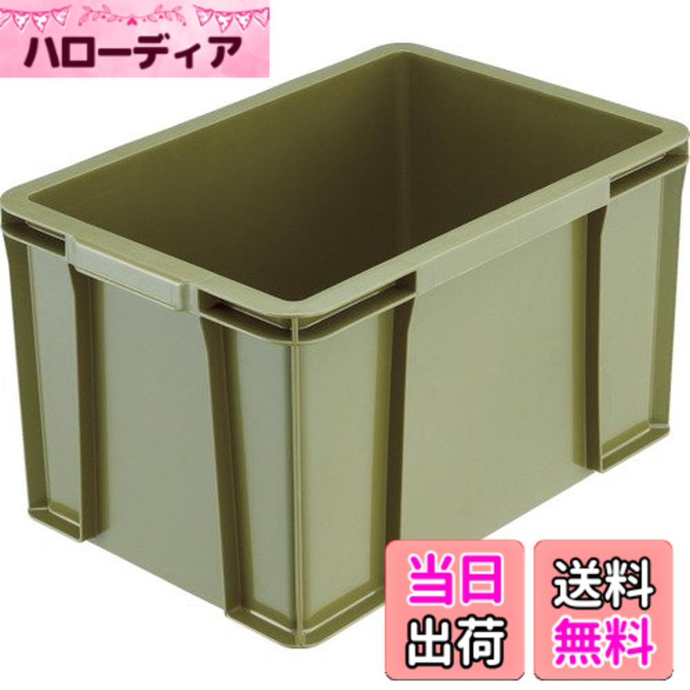 【送料無料】TRUSCO(トラスコ) THC型コンテナ 有効内寸375X245X134 OD THC-13B-OD x 20個 【ケース販売】