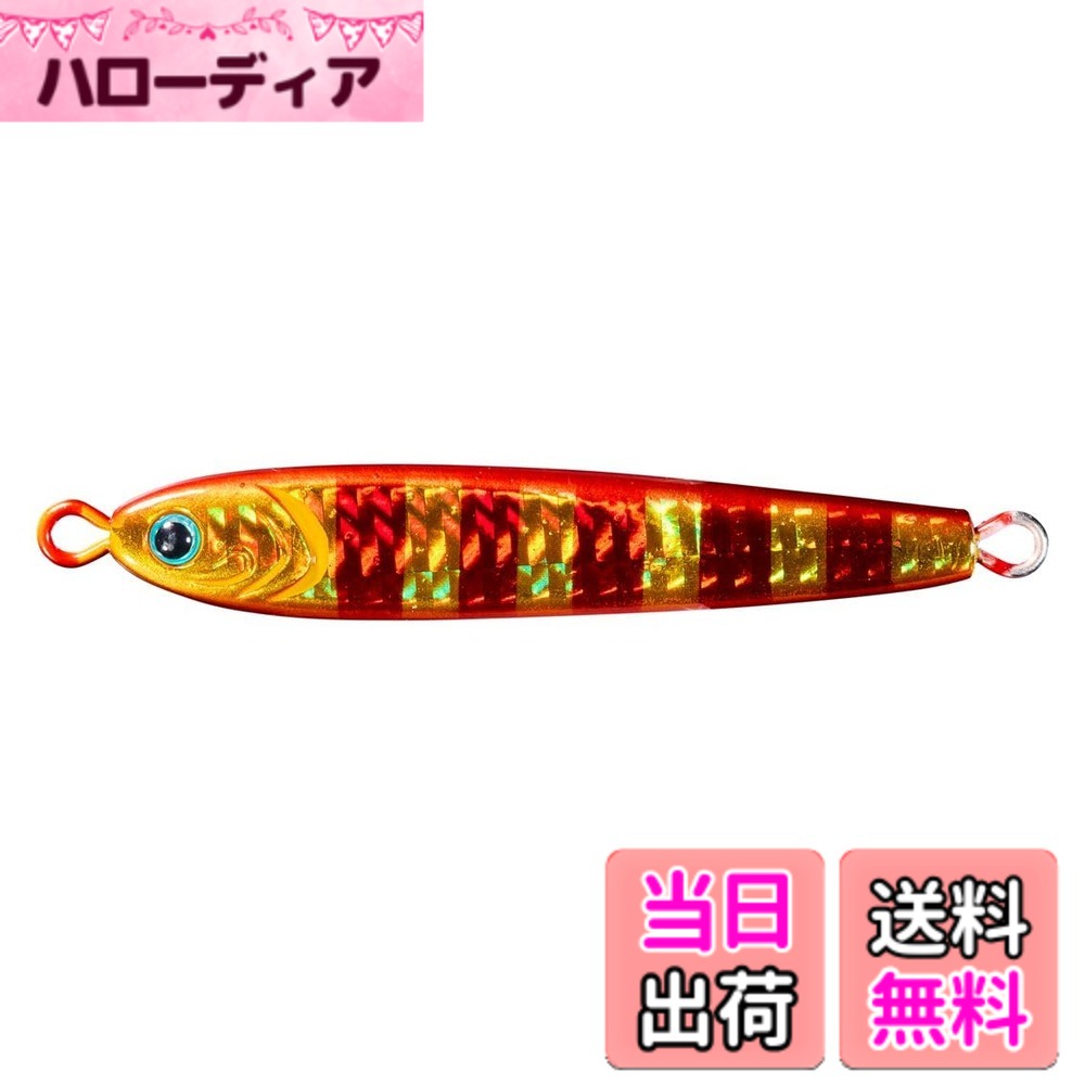 【貨物輸送無料】ダイワ(DAIWA) ウォルフラムジッグ TGベイトタチウオ150g PHアカキンゼブラ